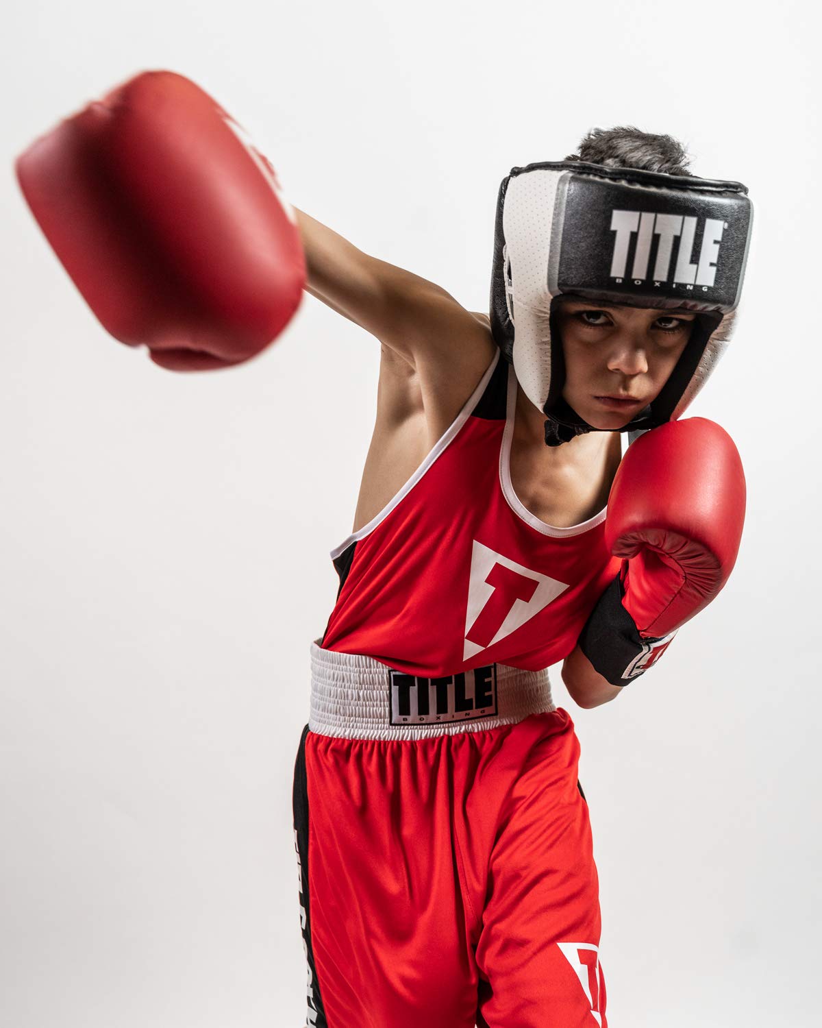 TITLE BOXING AEROVENT ヘッドギア L Amazon.com : TITLE Boxing Aerovent USA Boxing Competition Headgear